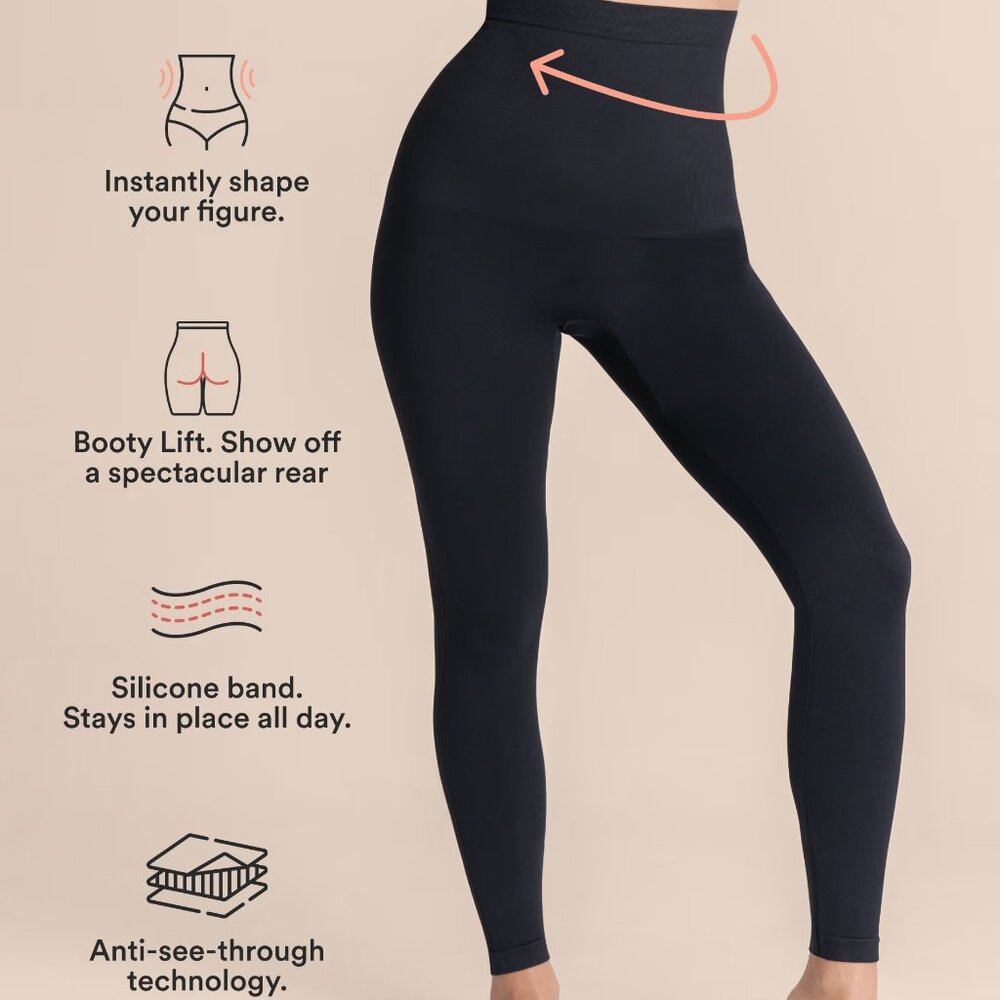 Shapermint Essentials High Waisted Shaping Leggings